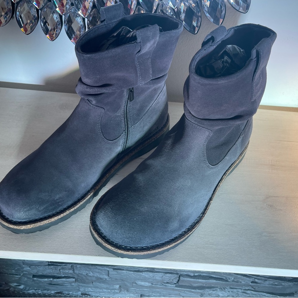 Birkenstock Luton Graphite Hydrophobic Booties - US Size 9 (EU 40)